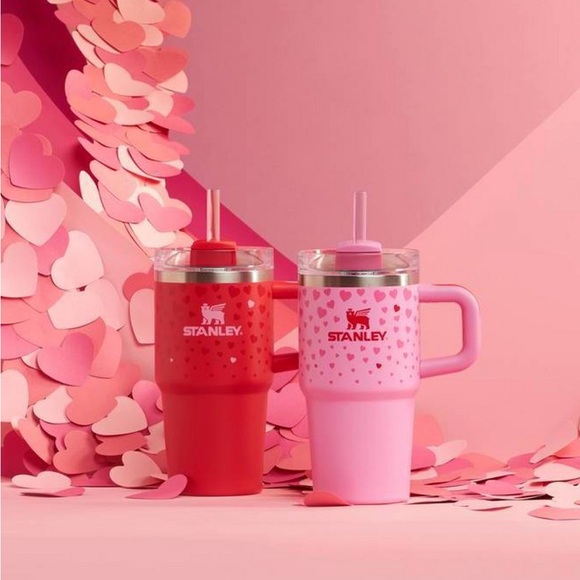 Set of 20oz Valentine’s Day Stanley cups